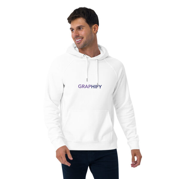 Sweat à capuche écologique Raglan unisexe